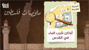أماكن شرب الماء في القدس
